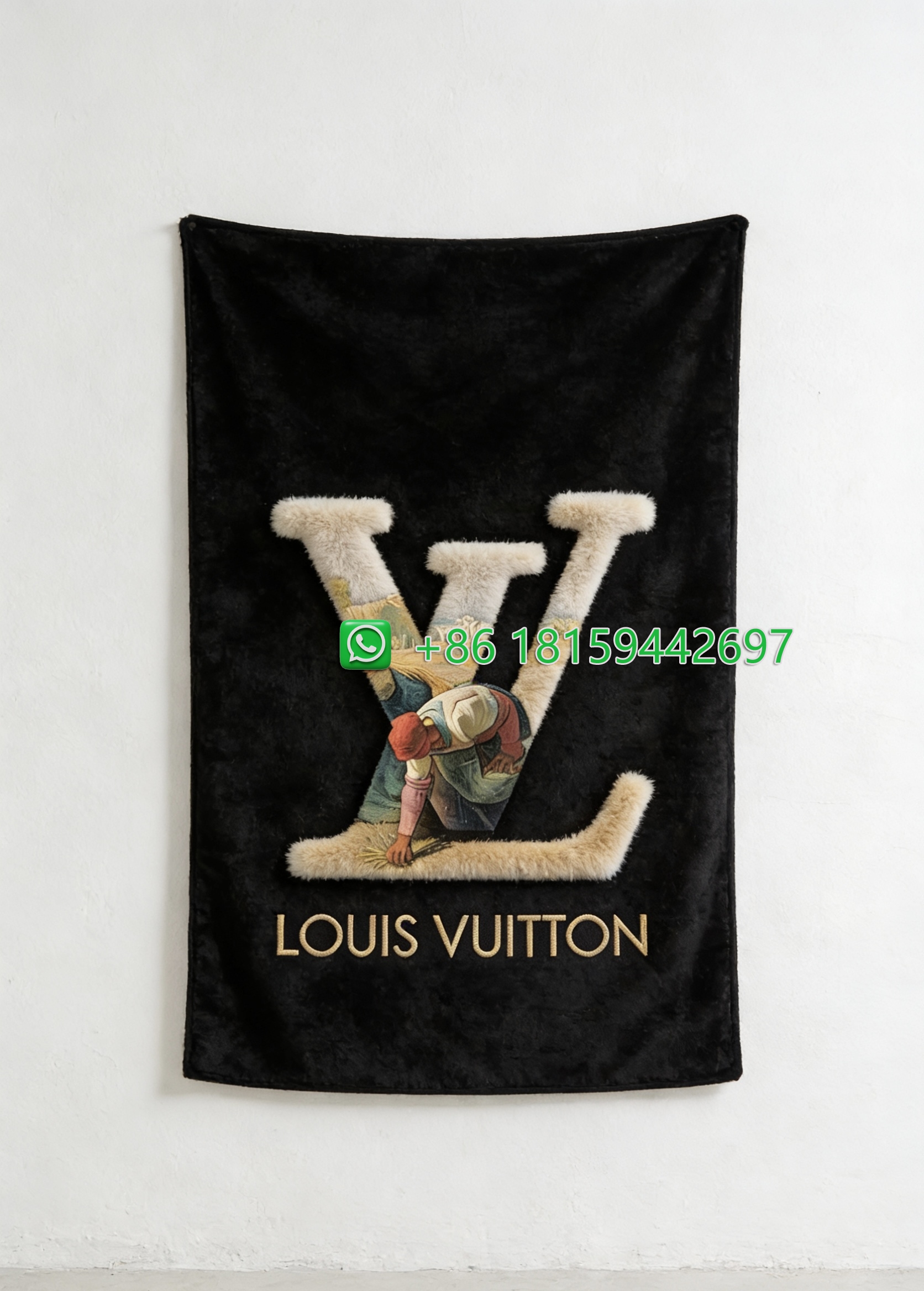 Louis Vuitton Throw Blankets